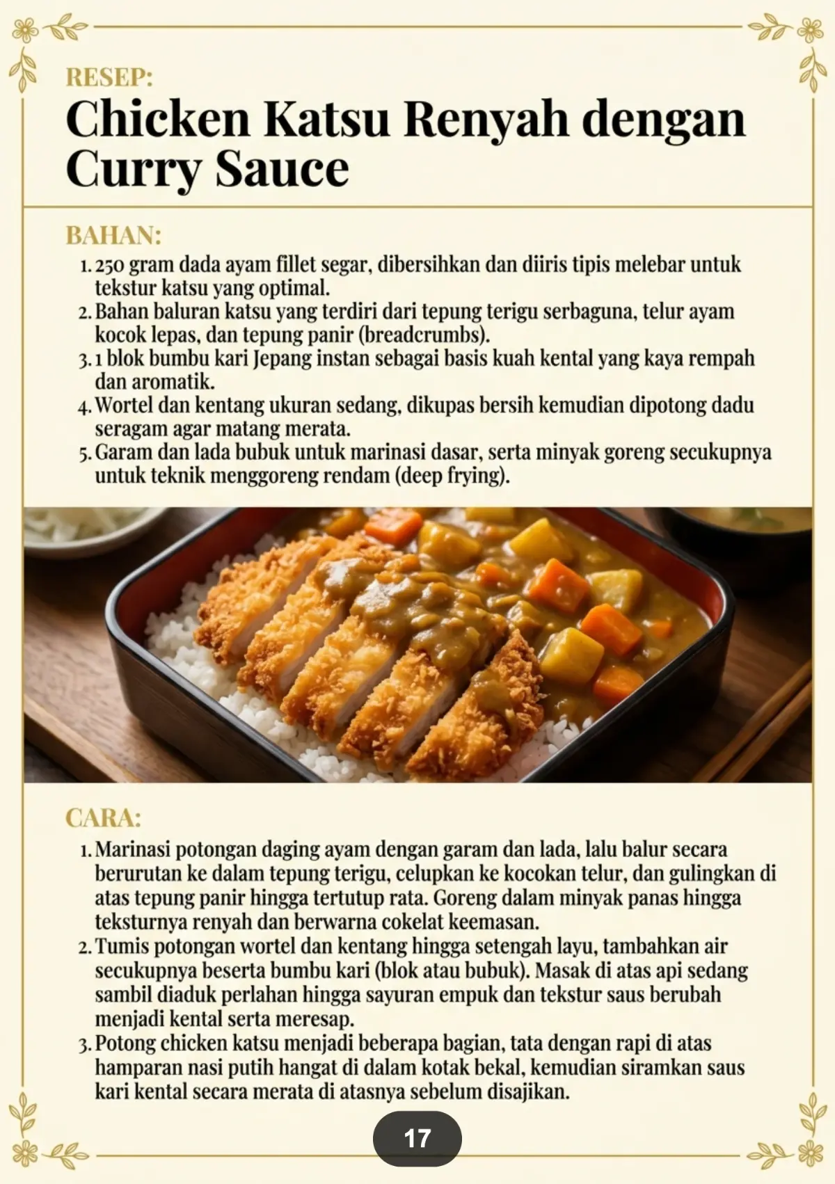 MENU BEKAL SUAMI TERSAYANG - Masakan Cinta Penambah Semangat Kerja preview 4