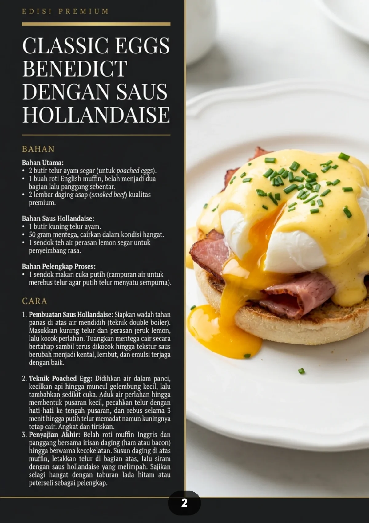 MENU BRUNCH FAVORIT KELUARGA - Sajian Lezat Mengenyangkan Sepanjang Hari preview 2