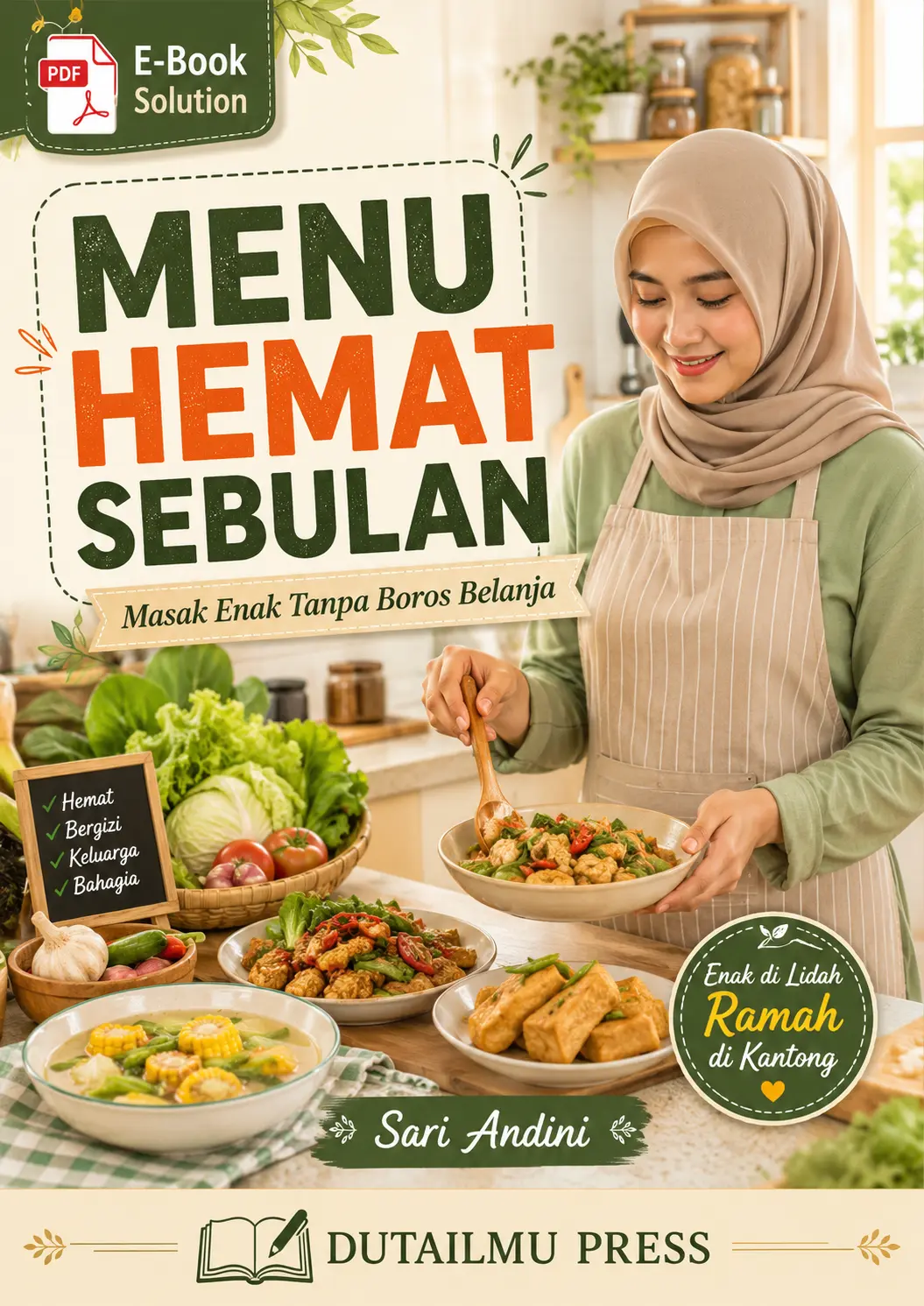 MENU HEMAT SEBULAN	Masak Enak Tanpa Boros Belanja	