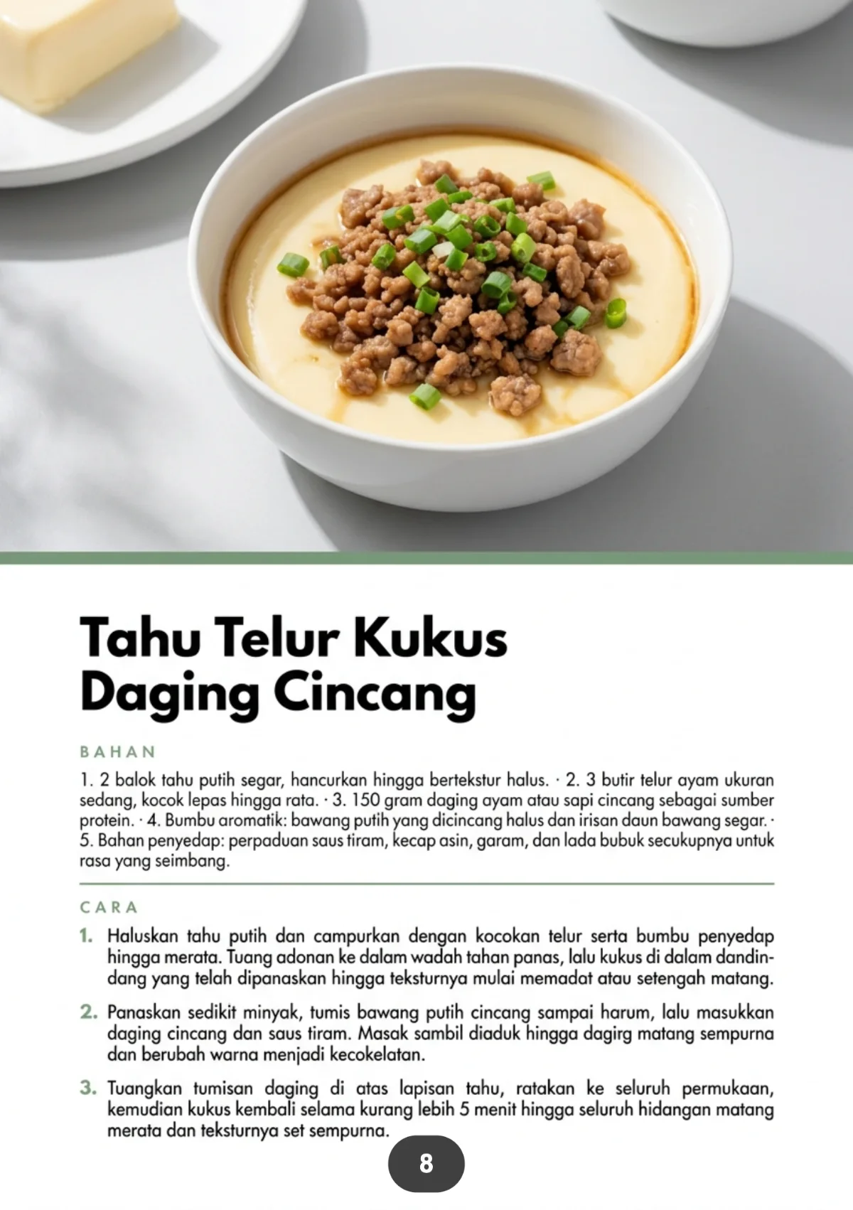 MENU HIGH PROTEIN NIKMAT - Hidangan Bergizi Untuk Semua Usia preview 2