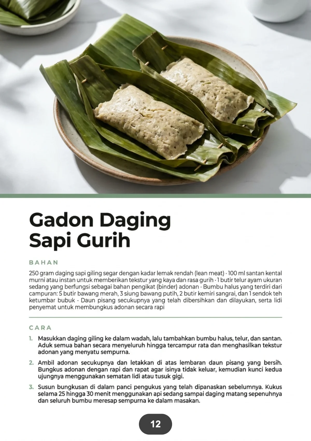 MENU HIGH PROTEIN NIKMAT - Hidangan Bergizi Untuk Semua Usia preview 3