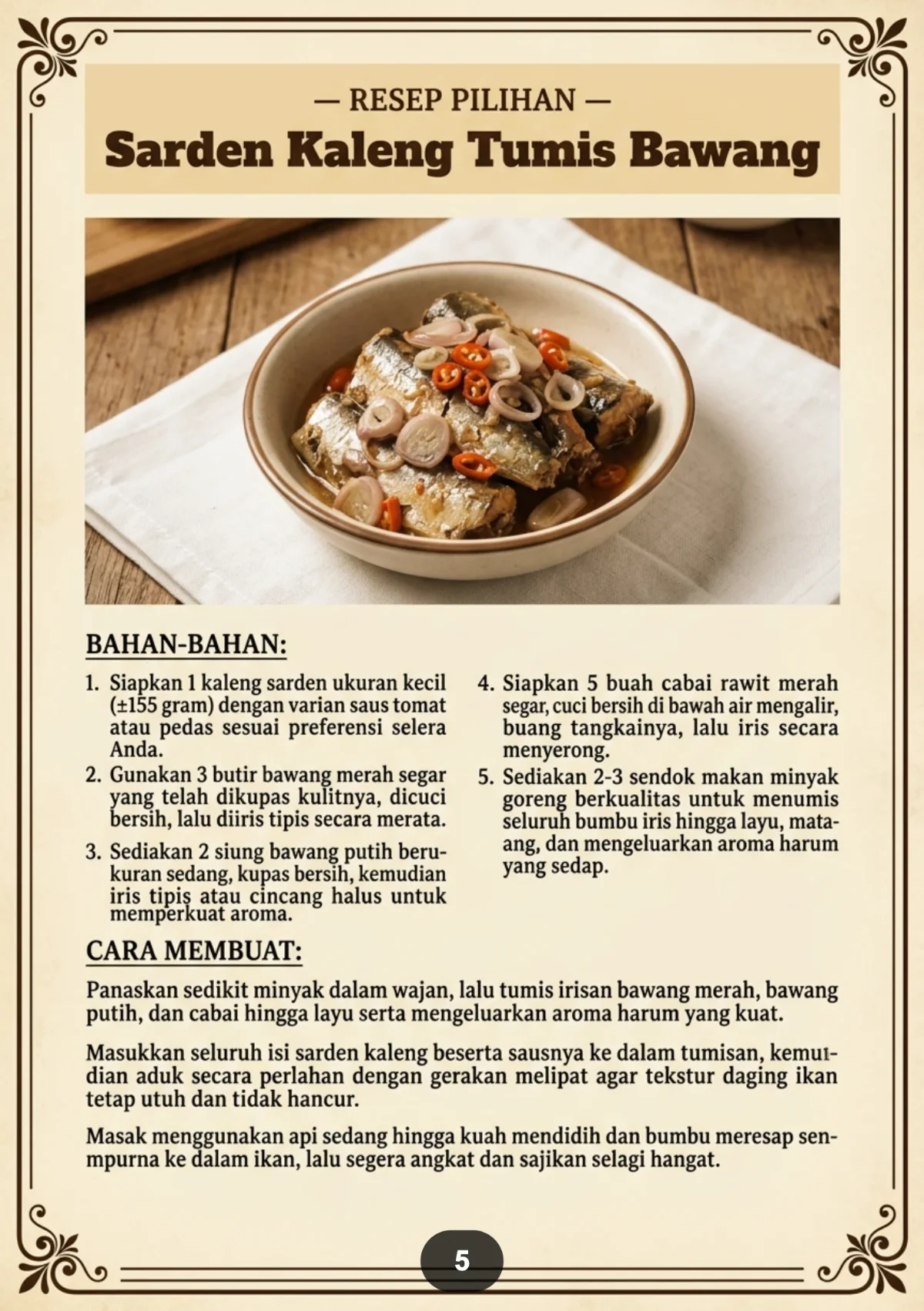 MENU KOST SUPER HEMAT - Masakan Mudah Modal Minim Harian preview 1