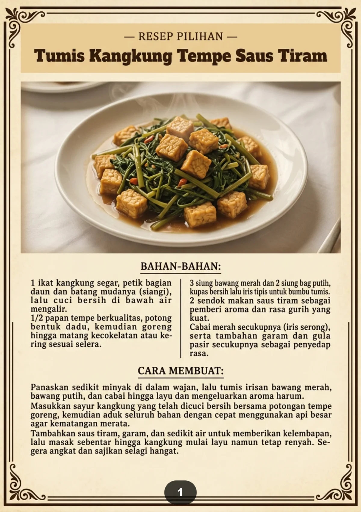 MENU MAKAN HEMAT BERGIZI - Nikmat Lengkap Untuk Setiap Hari preview 4