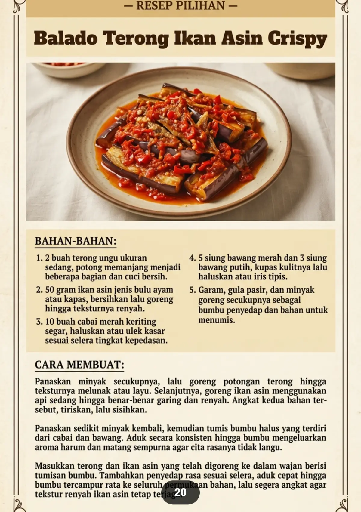 MENU MAKAN HEMAT BERGIZI - Nikmat Lengkap Untuk Setiap Hari preview 3