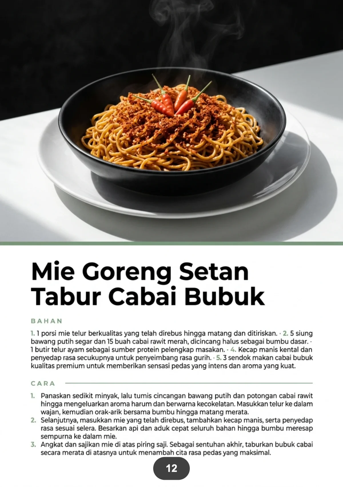 MENU PEDAS BIKIN NAGIH - Sensasi Cabai Untuk Pecinta Pedas preview 3