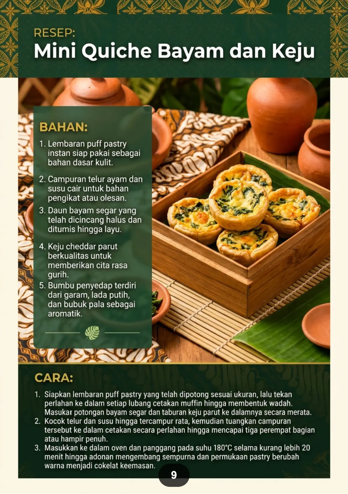 MENU PIKNIK SIMPEL KELUARGA - Cemilan Praktik Mudah Dibawa Bepergian preview 4