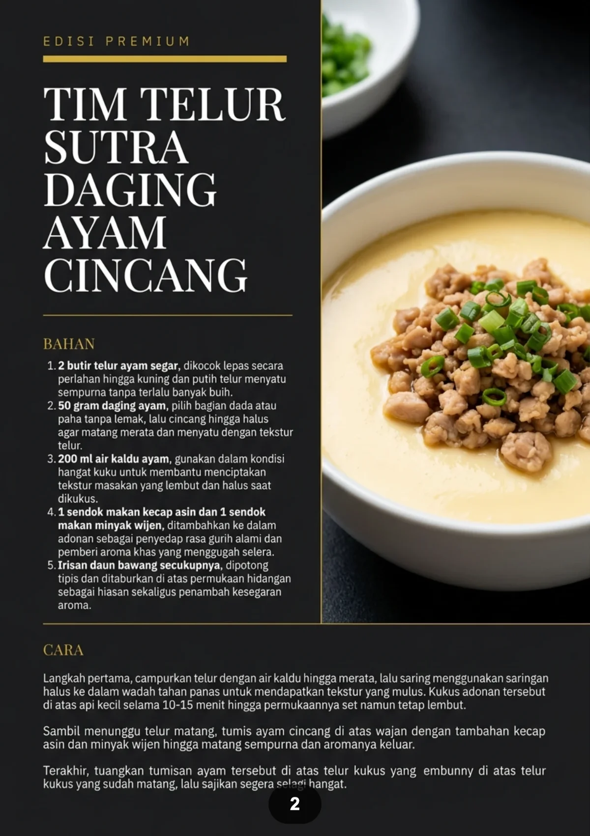 MENU PRAKTIS UNTUK LANSIA - Lembut Sehat Mudah Dikunyah preview 1