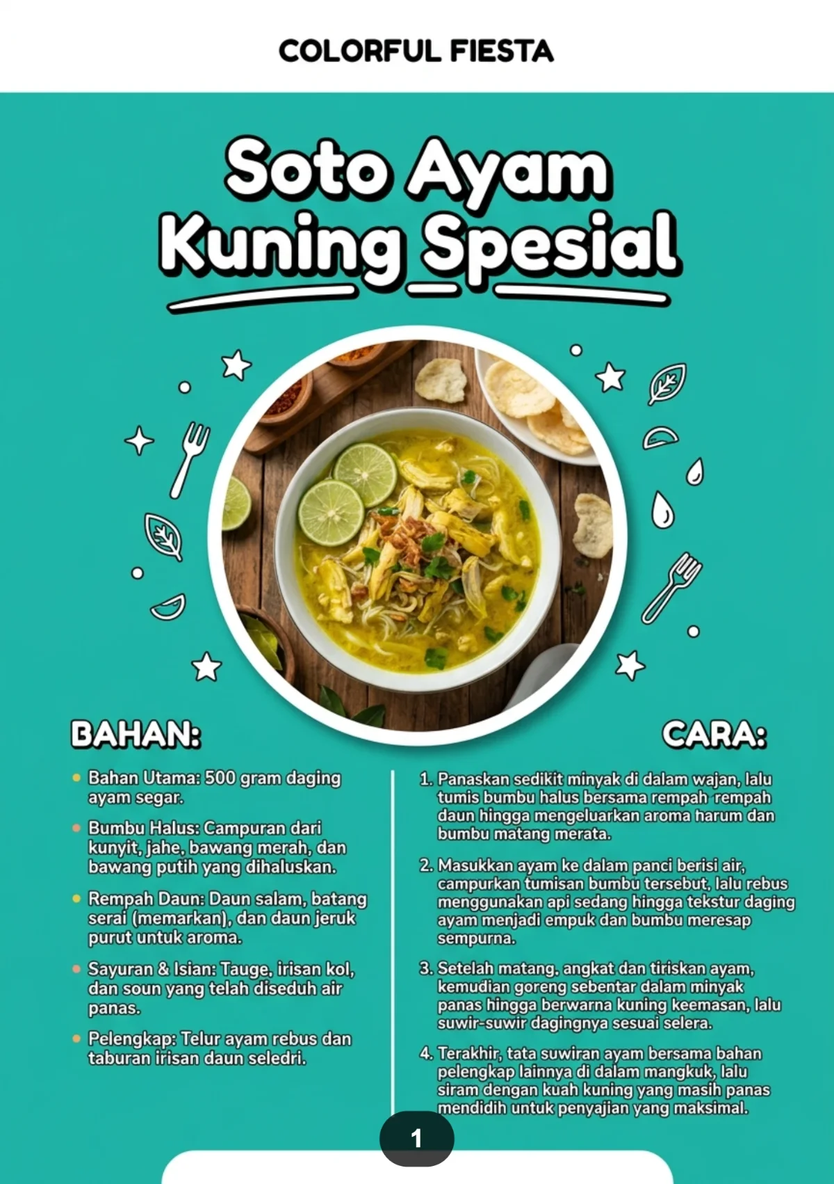 MENU RUMAHAN PENUH KEHANGATAN - Sajian Favorit Sepanjang Masa preview 1