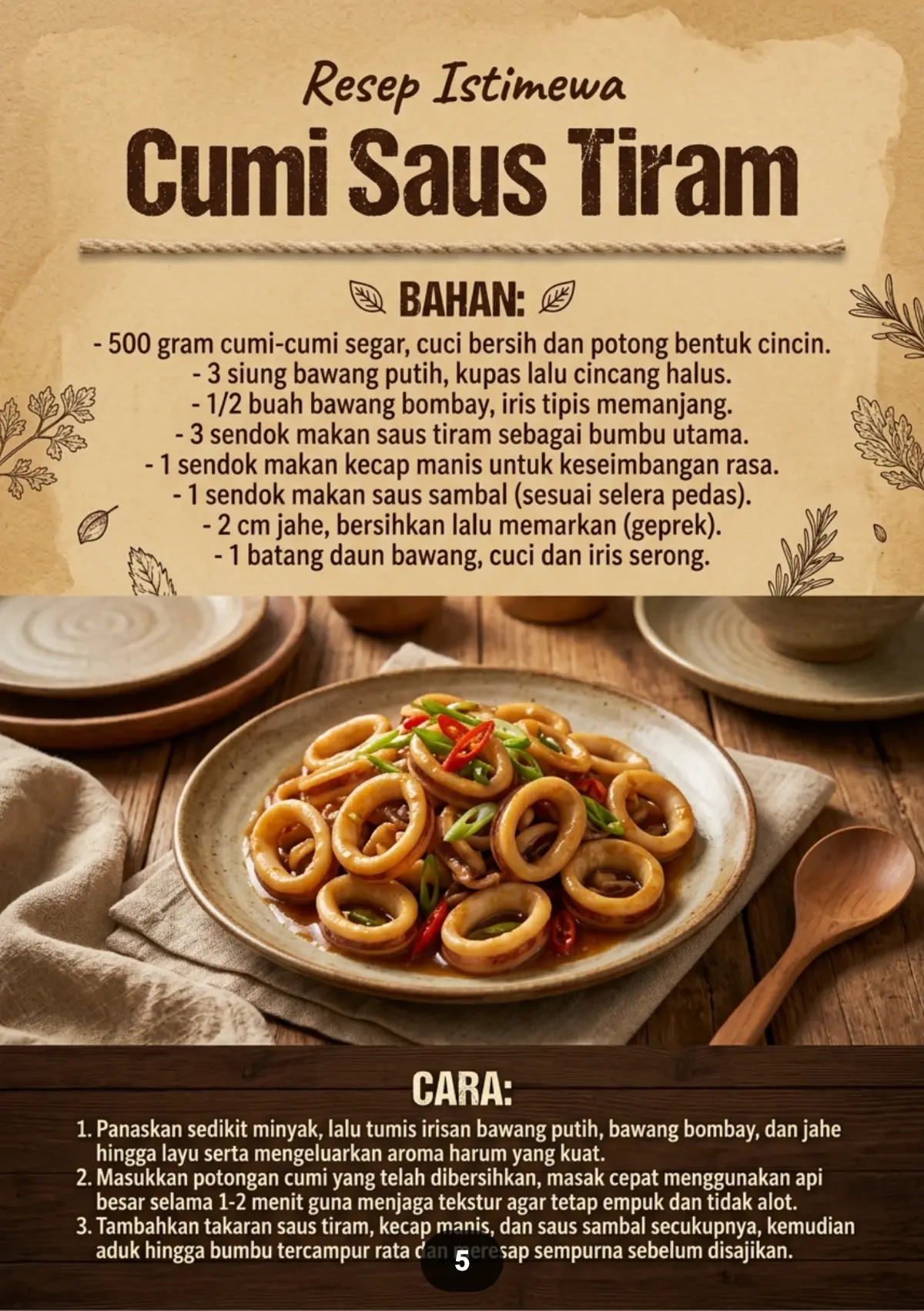 MENU SERBA SAUS RUMAHAN - Rahasia Lezat Setiap Masakan preview 1