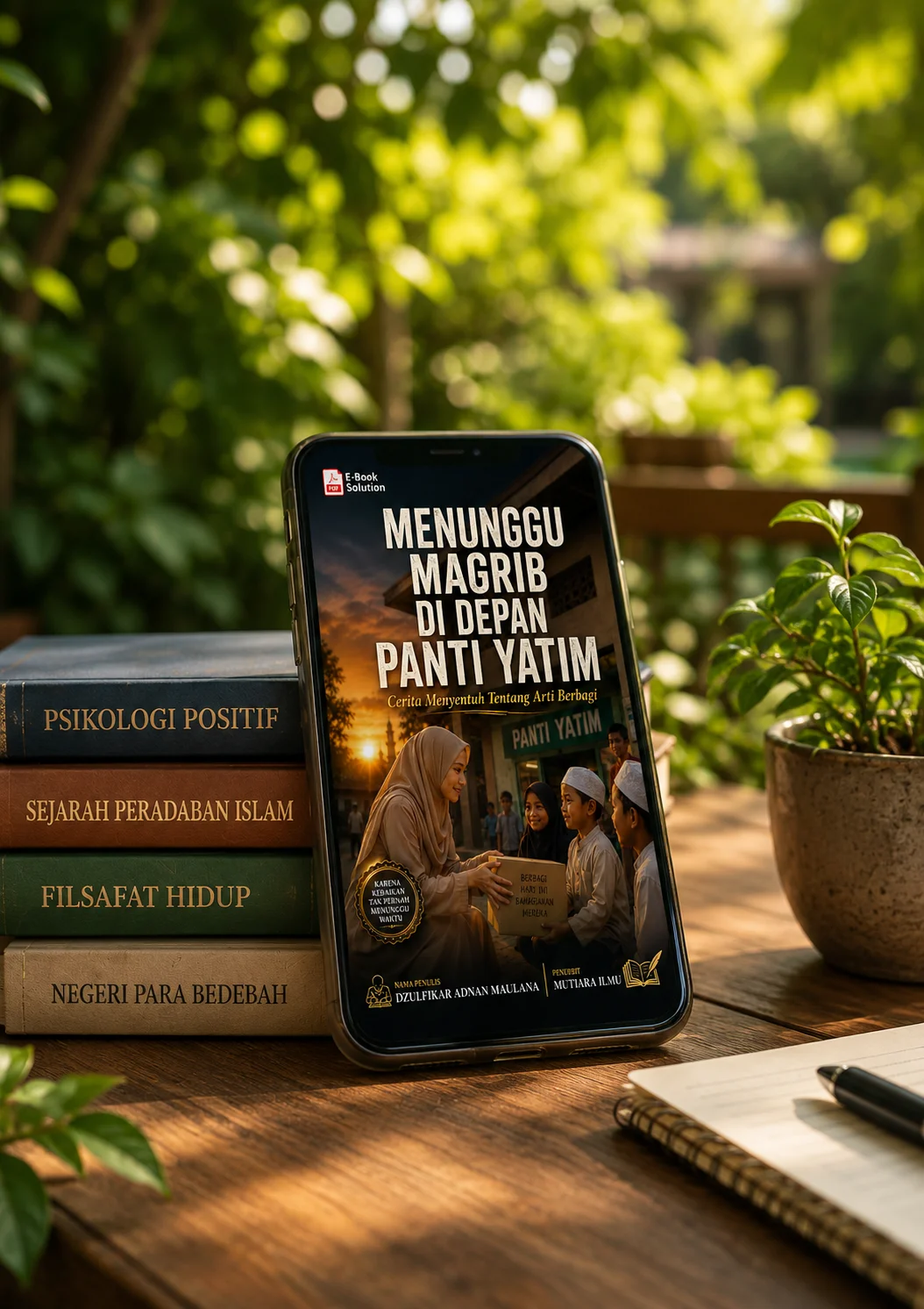 MENUNGGU MAGRIB DI DEPAN PANTI YATIM - Cerita Menyentuh Tentang Arti Berbagi preview 4