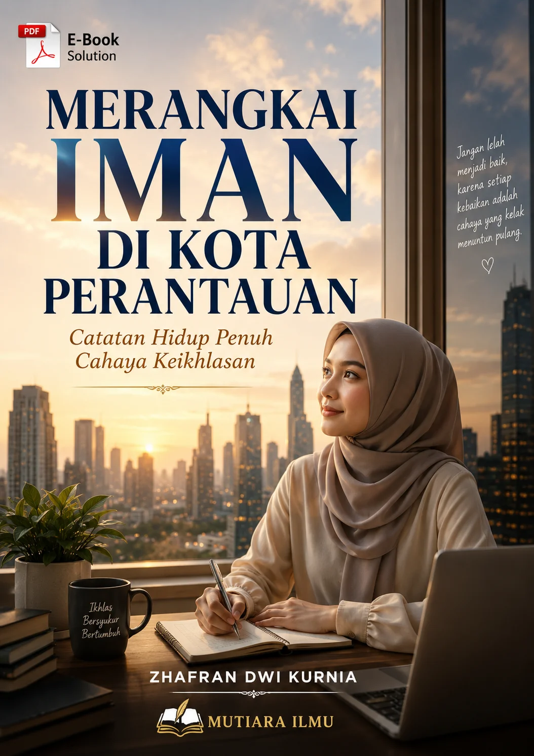 MERANGKAI IMAN DI KOTA PERANTAUAN - Catatan Hidup Penuh Cahaya Keikhlasan