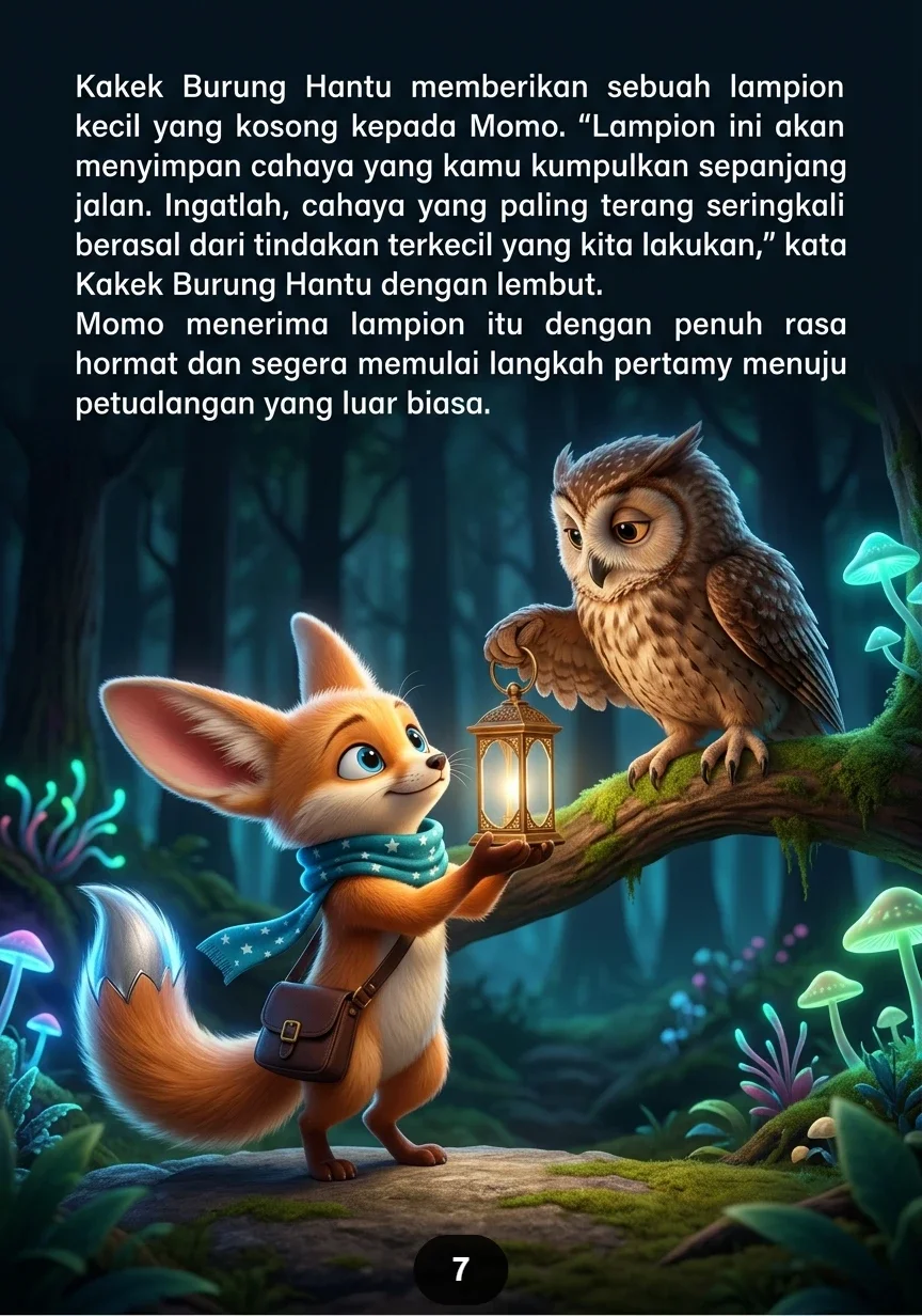 MOMO PENJAGA BINTANG Misi Sang Rubah Mengembalikan Cahaya Langit preview 2