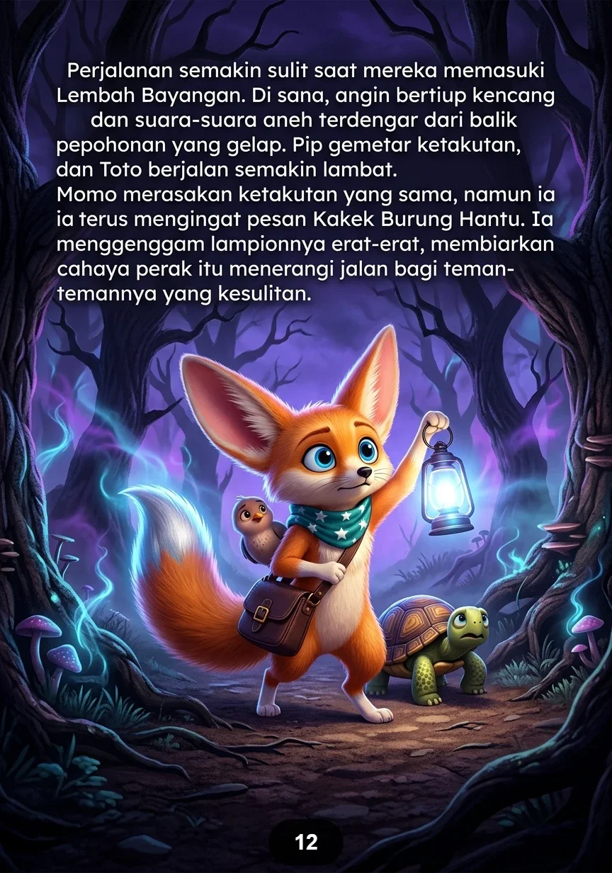 MOMO PENJAGA BINTANG Misi Sang Rubah Mengembalikan Cahaya Langit preview 3