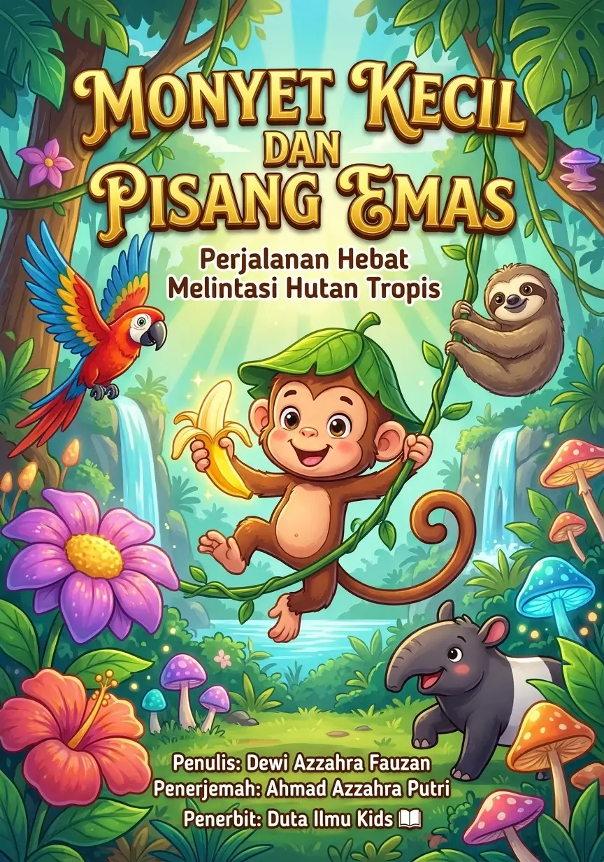 MONYET KECIL DAN PISANG EMAS Perjalanan Hebat Melintasi Hutan Tropis