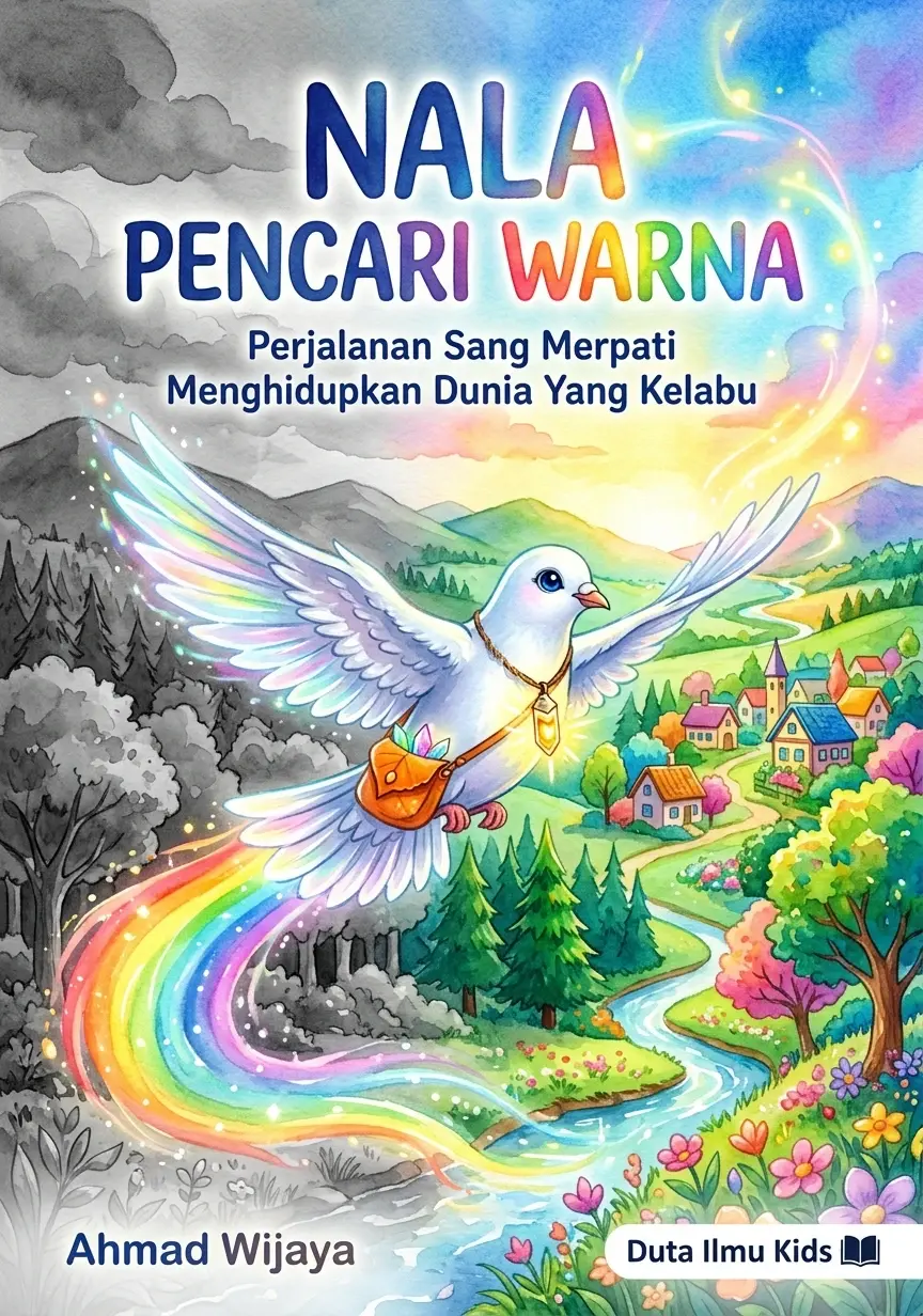 NALA PENCARI WARNA Perjalanan Sang Merpati Menghidupkan Dunia yang Kelabu