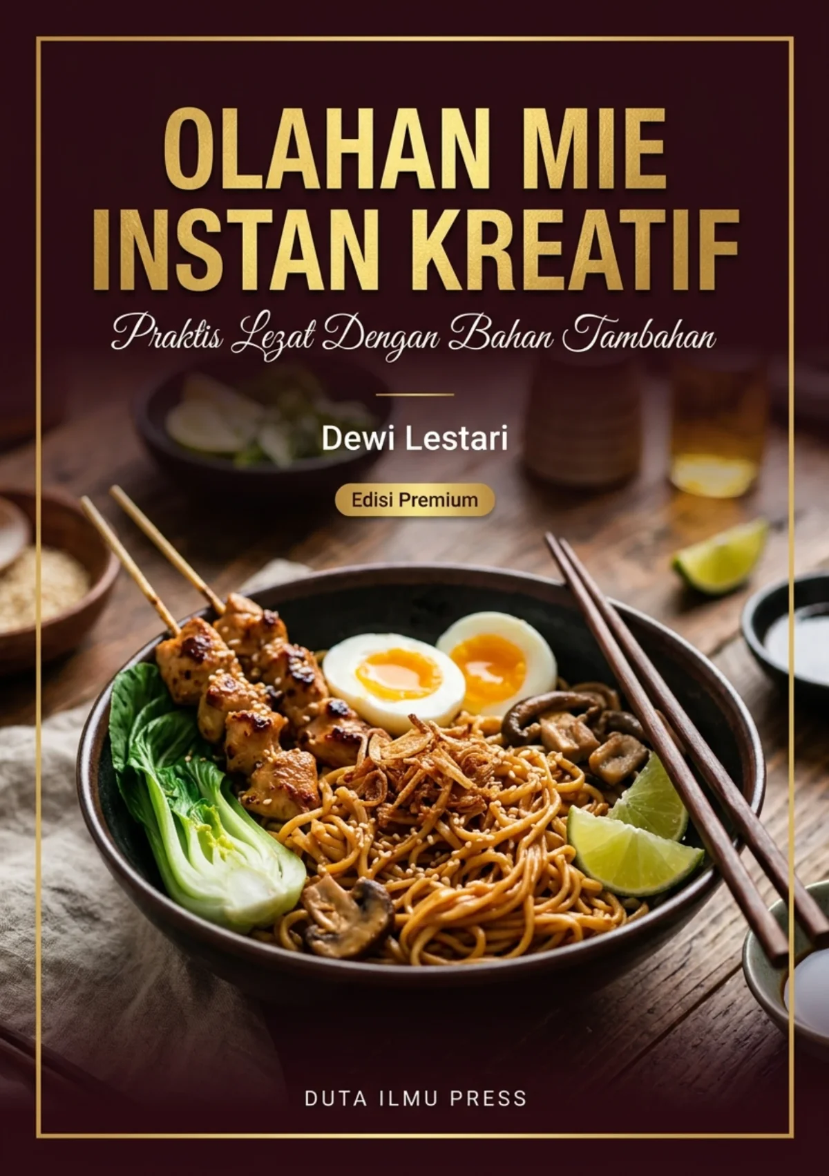 OLAHAN MIE INSTAN KREATIF - Praktis Lezat Dengan Bahan Tambahan