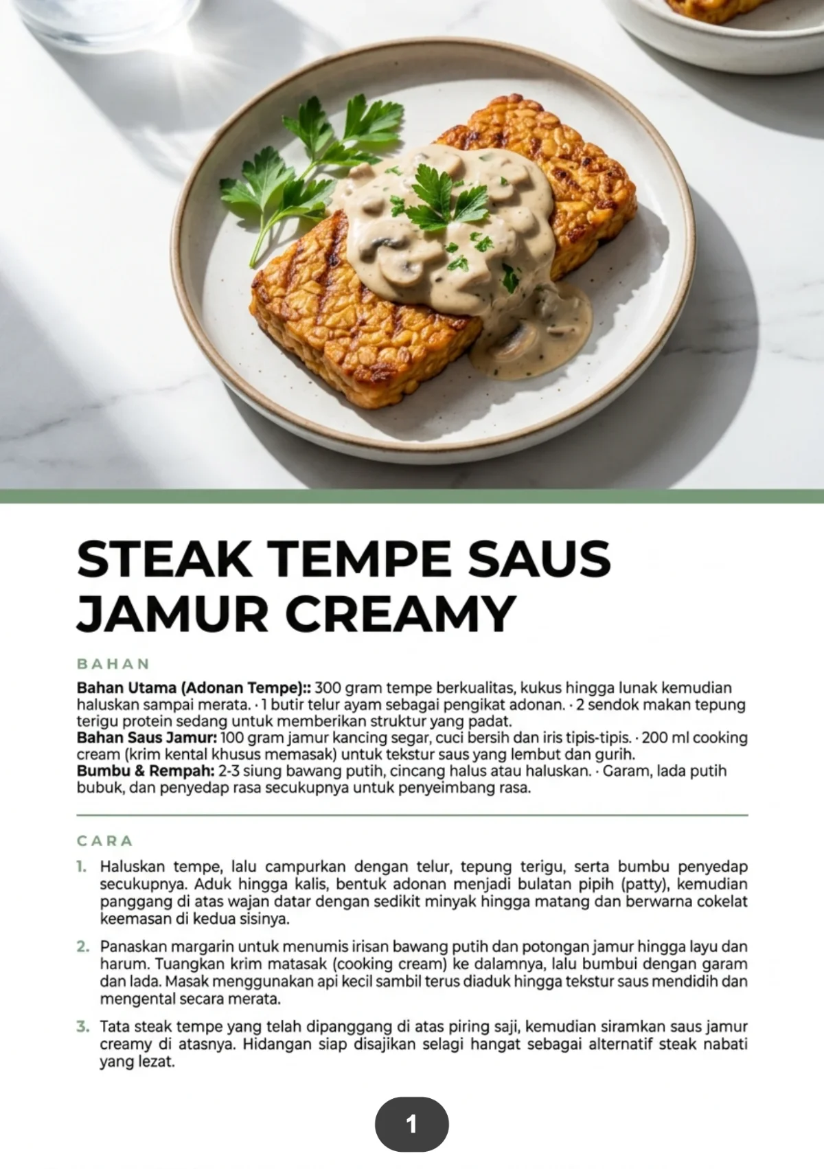OLAHAN TEMPE KEKINIAN HITS - Menu Sederhana Rasa Istimewa Banget preview 4