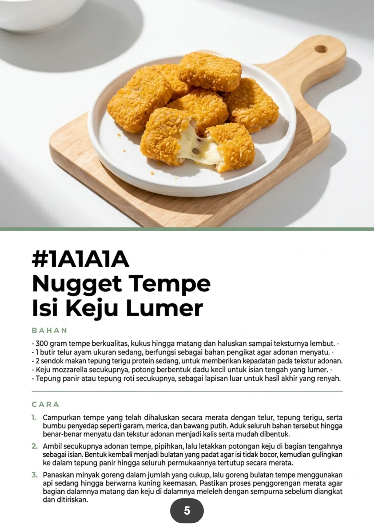 OLAHAN TEMPE KEKINIAN HITS - Menu Sederhana Rasa Istimewa Banget preview 2