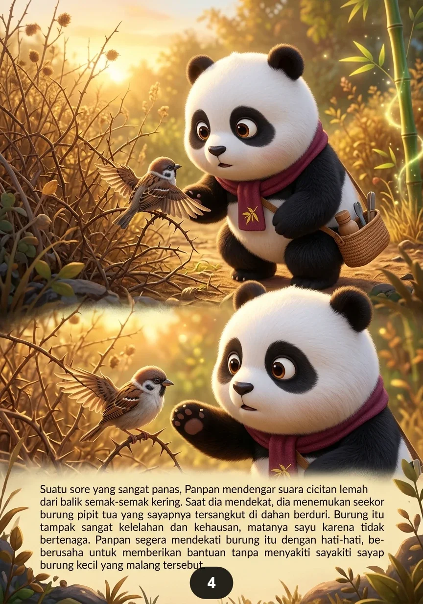 PANDA DAN BAMBU AJAIB Kebaikan Tumbuh Menjadi Keajaiban Indah preview 1