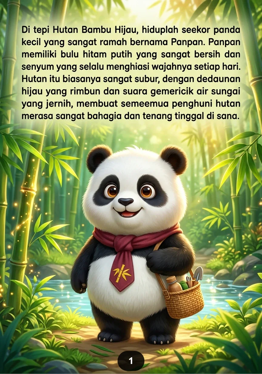 PANDA DAN BAMBU AJAIB Kebaikan Tumbuh Menjadi Keajaiban Indah preview 2
