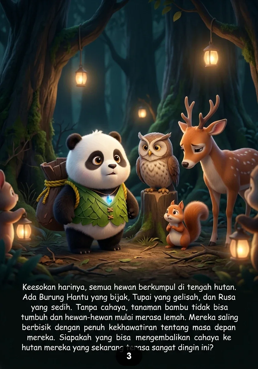 PANDA DAN LENTERA TERAKHIR Mencari Cahaya di Tengah Kegelapan preview 1