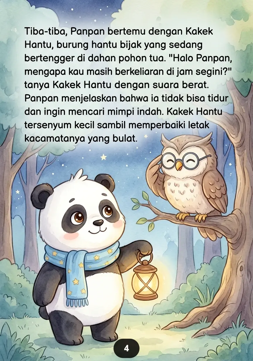 PANDA DAN MIMPI TERINDAH Harapan Hangat Sebelum Mata Terpejam preview 1