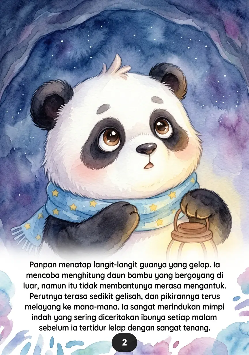 PANDA DAN MIMPI TERINDAH Harapan Hangat Sebelum Mata Terpejam preview 2