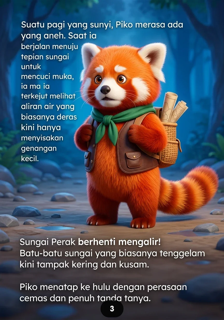 PANDA DAN SUNGAI BERBISIK Rahasia Tersembunyi di Dalam Hutan preview 1