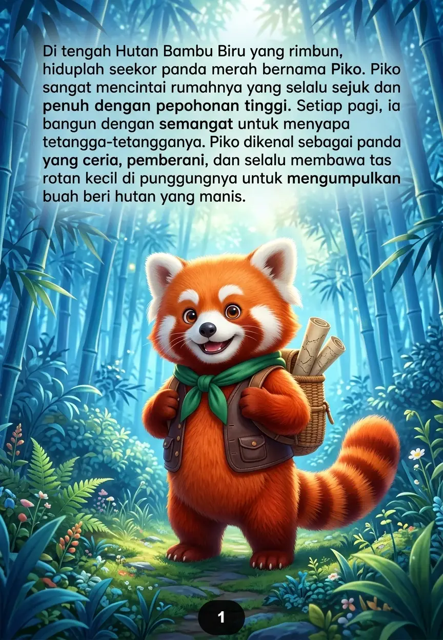 PANDA DAN SUNGAI BERBISIK Rahasia Tersembunyi di Dalam Hutan preview 3