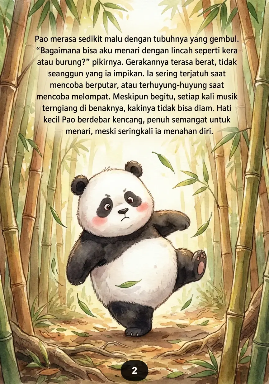 PANDA GEMBUL SUKA MENARI Tarian Bahagia Di Negeri Bambu preview 2