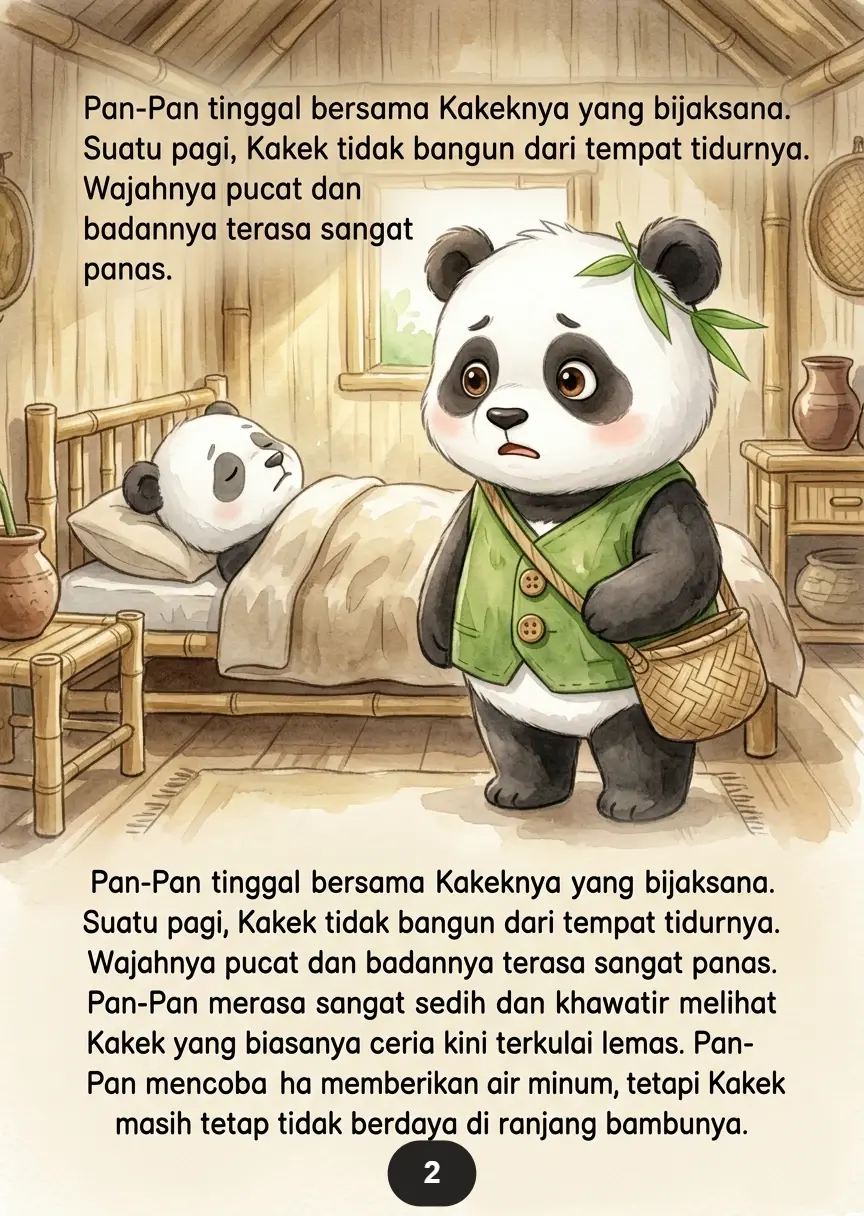 PANDA INGIN MENJADI PEMBERANI Menghadapi Ketakutan dengan Hati Kuat preview 1