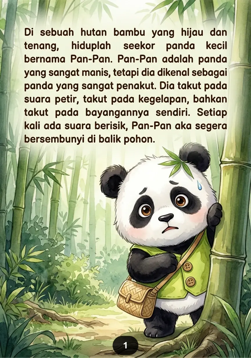 PANDA INGIN MENJADI PEMBERANI Menghadapi Ketakutan dengan Hati Kuat preview 4