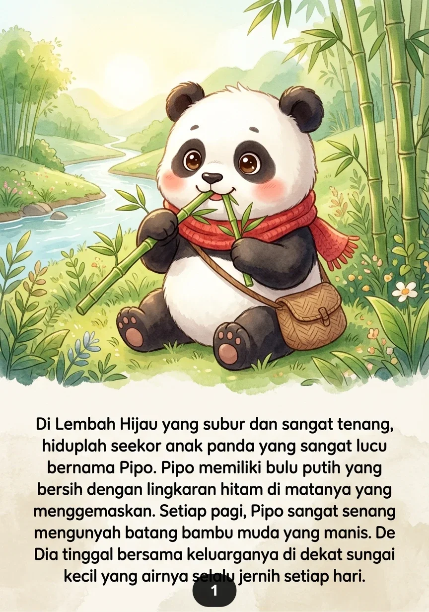PANDA KEHILANGAN JALAN PULANG Menemukan Rumah Bersama Sahabat Baru preview 4