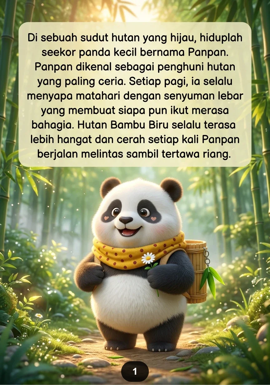 PANDA LUPA CARA TERSENYUM Mencari Kembali Kebahagiaan yang Hilang preview 3