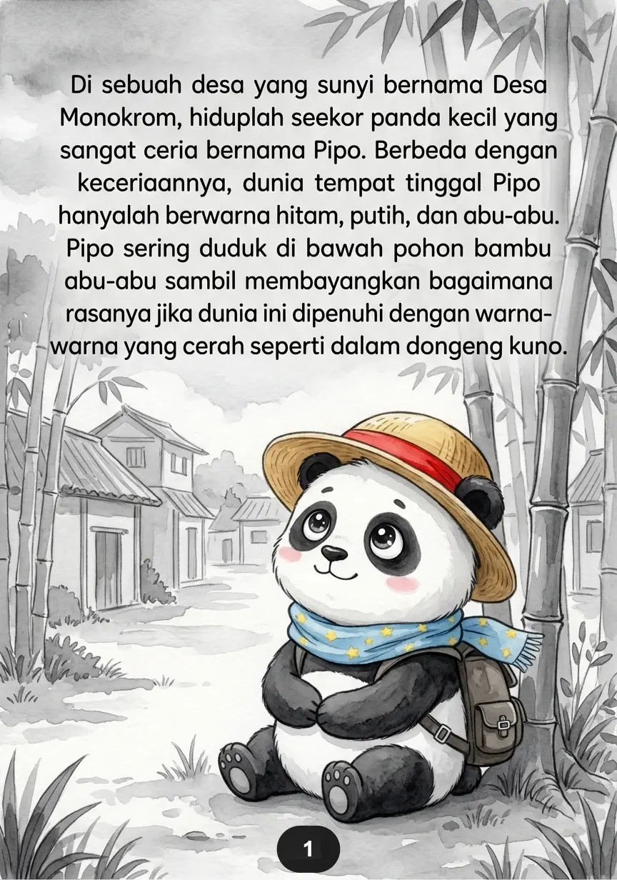 PANDA MENCARI PELANGI INDAH Perjalanan Penuh Warna dan Harapan preview 3