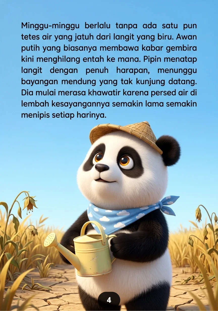 PANDA MENUNGGU HUJAN TURUN Belajar Sabar Menanti Keajaiban Datang preview 4