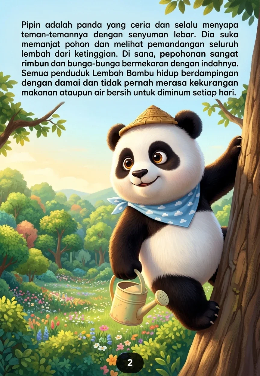 PANDA MENUNGGU HUJAN TURUN Belajar Sabar Menanti Keajaiban Datang preview 3