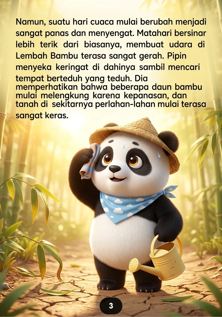 PANDA MENUNGGU HUJAN TURUN Belajar Sabar Menanti Keajaiban Datang preview 2