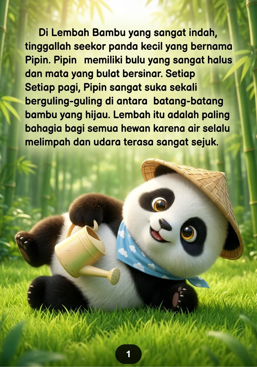 PANDA MENUNGGU HUJAN TURUN Belajar Sabar Menanti Keajaiban Datang preview 1