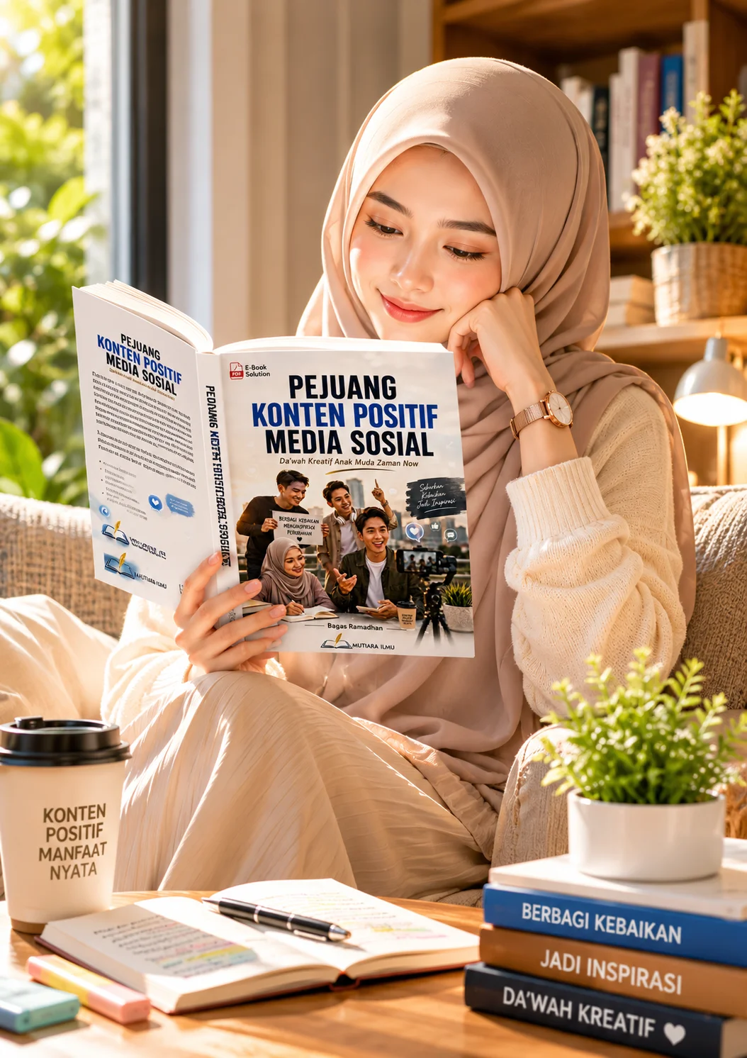 PEJUANG KONTEN POSITIF MEDIA SOSIAL-Da'wah Kreatif Anak Muda Zaman Now preview 4