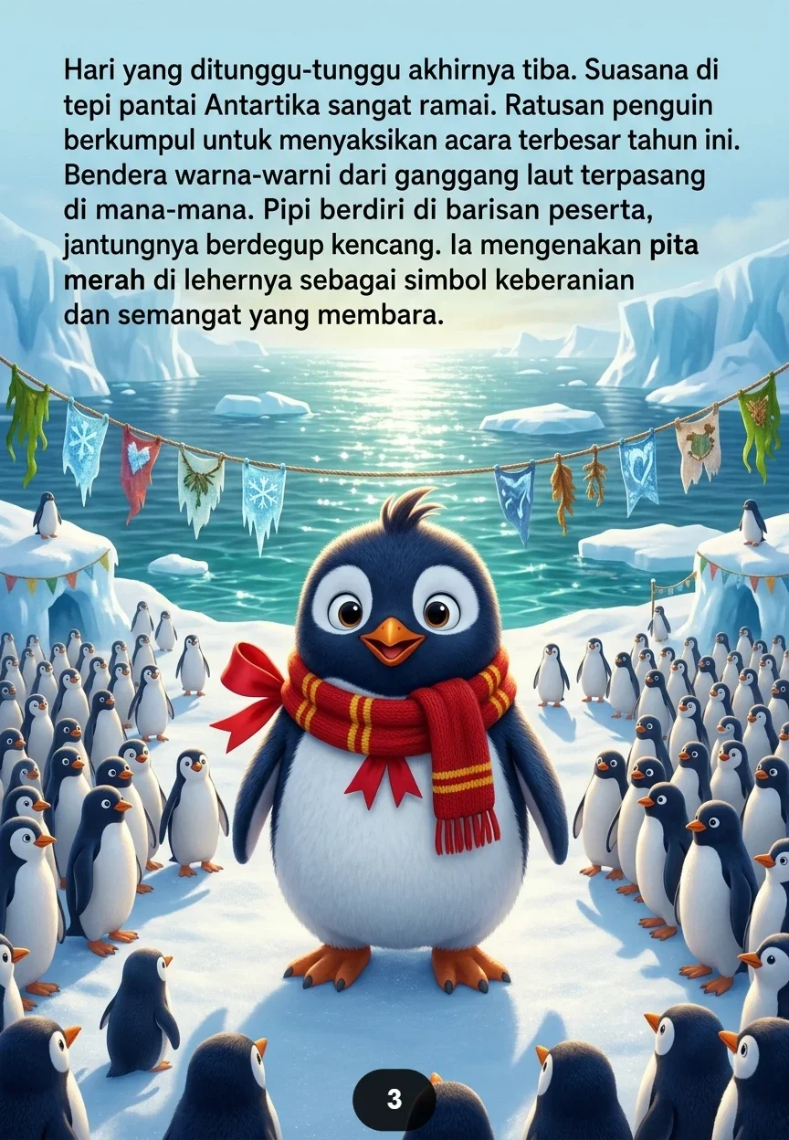PENGUIN SALAH LOMPAT Satu Lompatan Membuat Semua Heboh preview 3