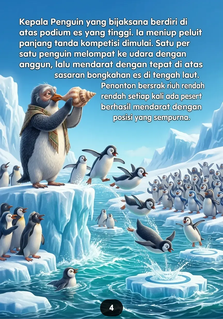 PENGUIN SALAH LOMPAT Satu Lompatan Membuat Semua Heboh preview 1