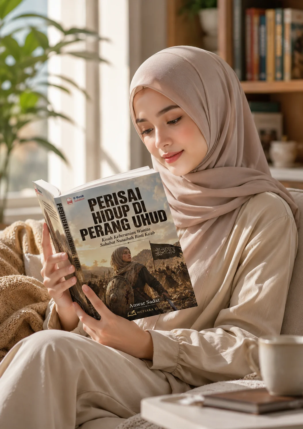 PERISAI HIDUP DI PERANG UHUD - Kisah Keberanian Wanita Sahabat Nusaibah Binti Ka'ab preview 4