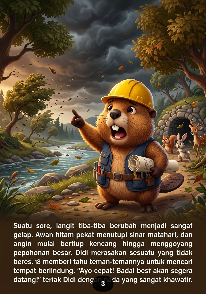 PETUALANGAN DIDI SI BERANG-BERANG Jembatan yang Menyatukan Persahabatan preview 2
