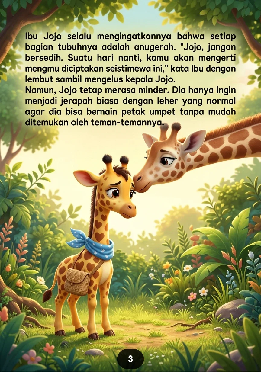 PETUALANGAN JOJO SI JERAPAH Melihat Dunia dari Puncak Pepohonan preview 4