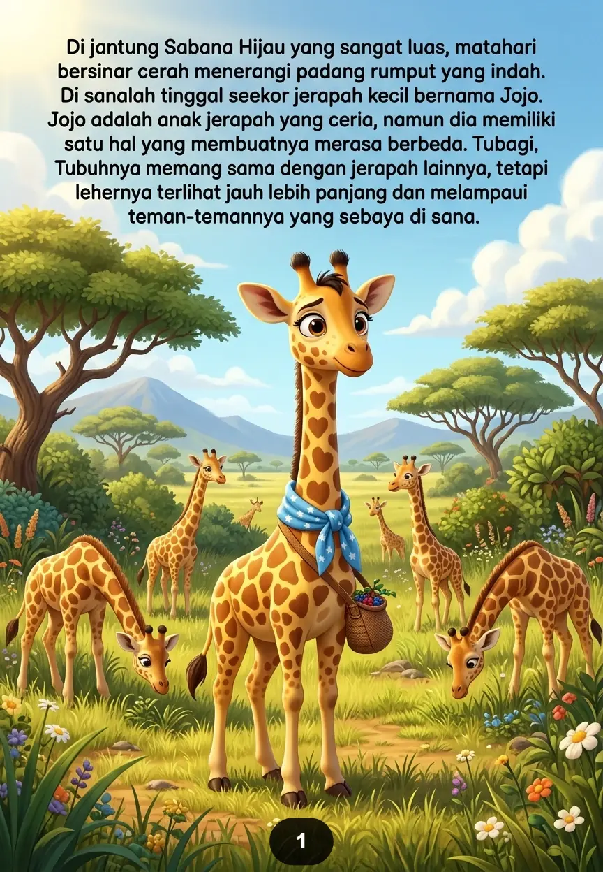PETUALANGAN JOJO SI JERAPAH Melihat Dunia dari Puncak Pepohonan preview 2