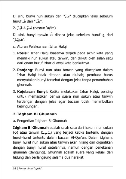 PINTAR ILMU TAJWID - Panduan Tajwid Lengkap untuk Segala Usia preview 4