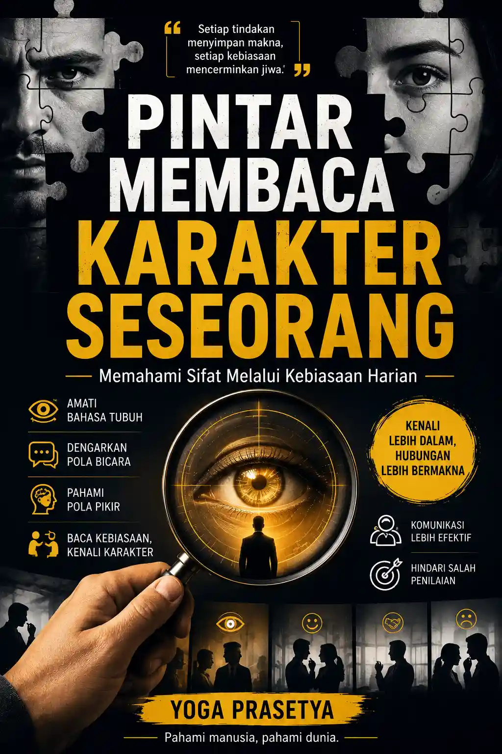 PINTAR MEMBACA KARAKTER SESEORANG - Memahami Sifat Melalui Kebiasaan Harian