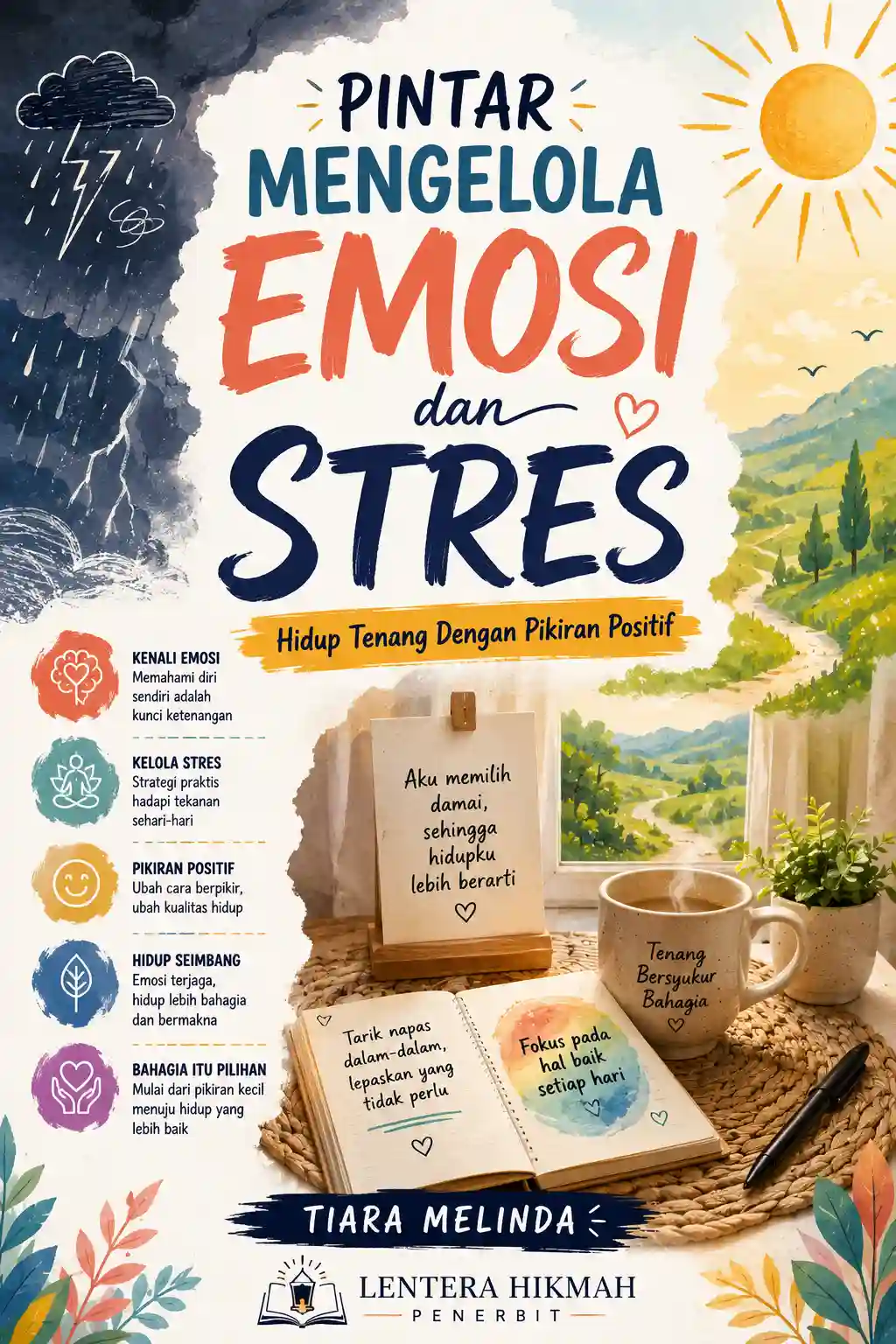PINTAR MENGELOLA EMOSI DAN STRES - Hidup Tenang Dengan Pikiran Positif