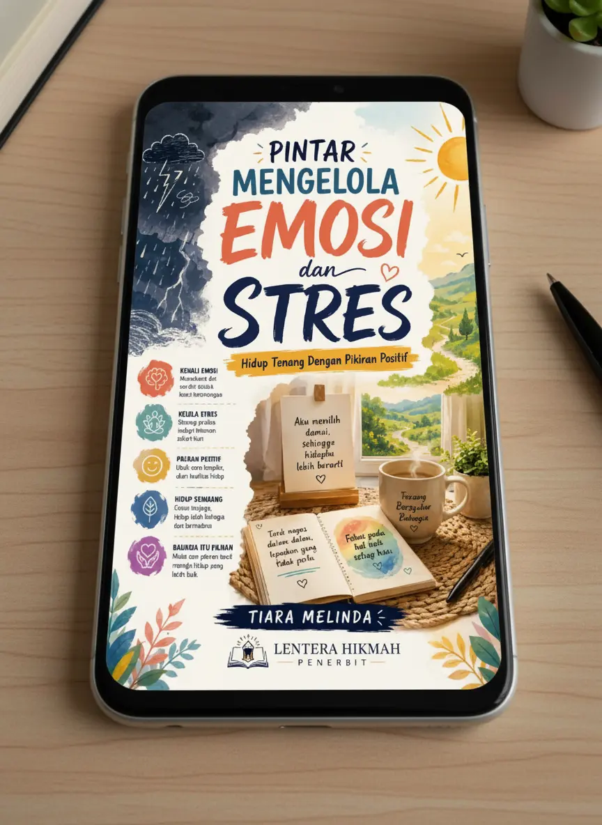 PINTAR MENGELOLA EMOSI DAN STRES - Hidup Tenang Dengan Pikiran Positif preview 3